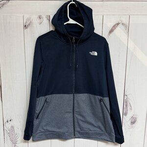 The North Face Women’s Cinder Zip-Up Hoodie XL Blue/Gray EUC